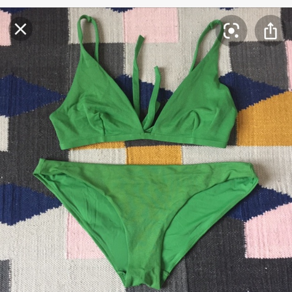COS Bikini top and High-Cut Bottoms